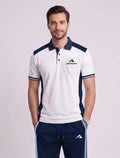White Athletic Polo Shirt