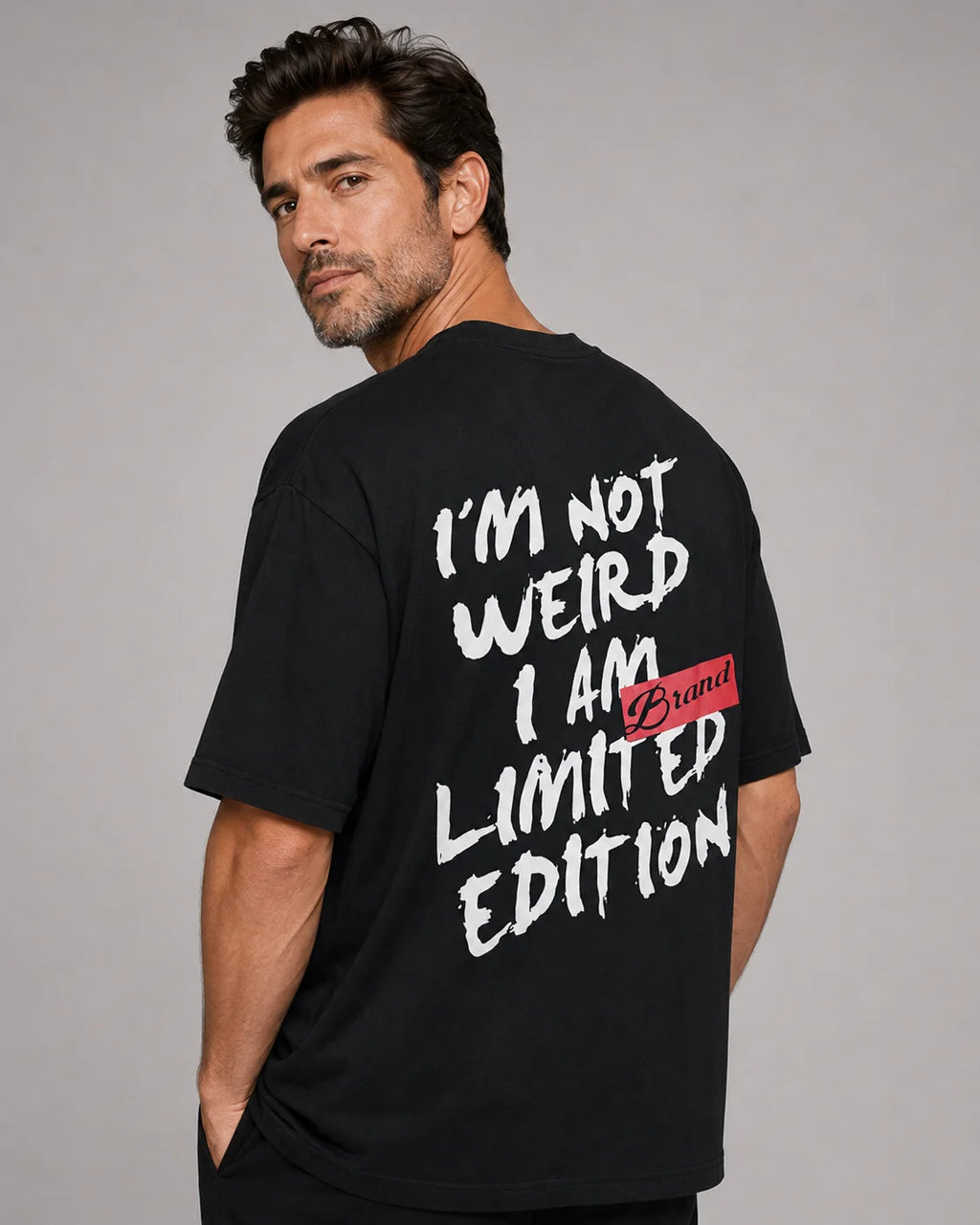 Black Printed T-Shirt