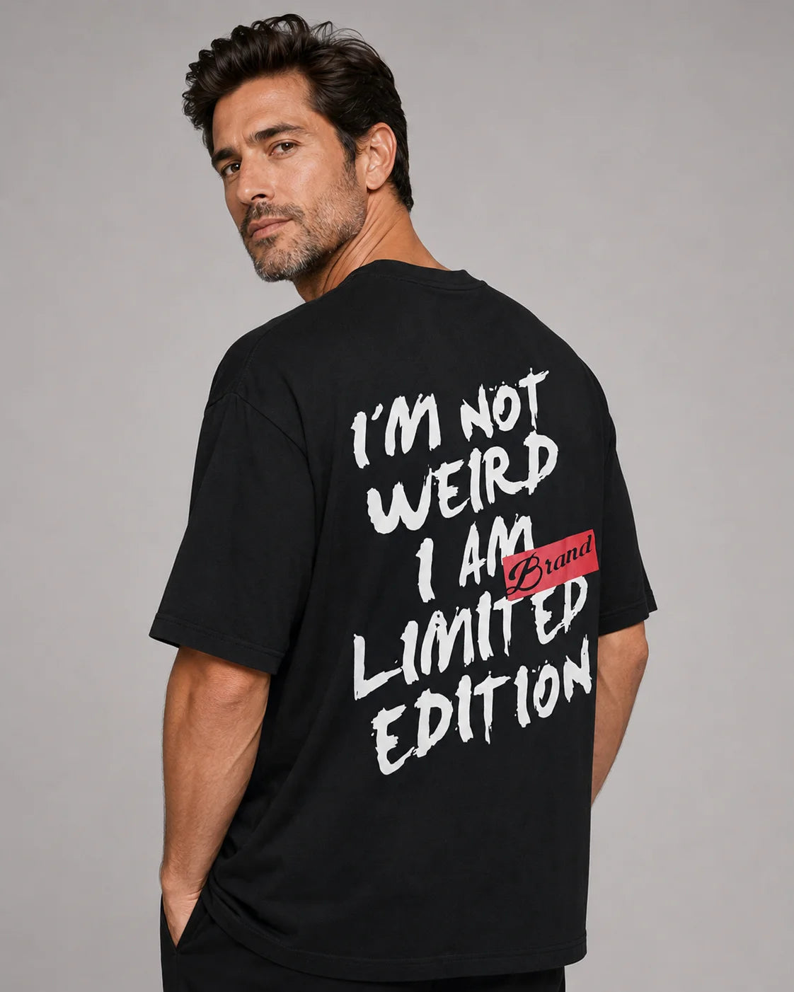 Black Printed T-Shirt