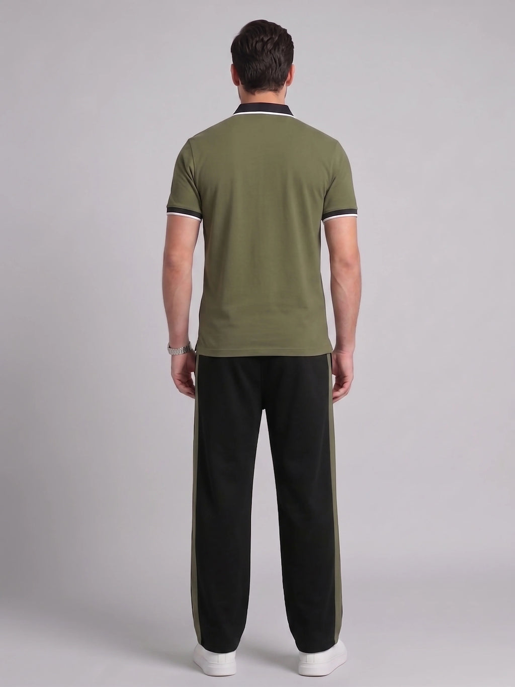 Olive Green Polo Tracksuit