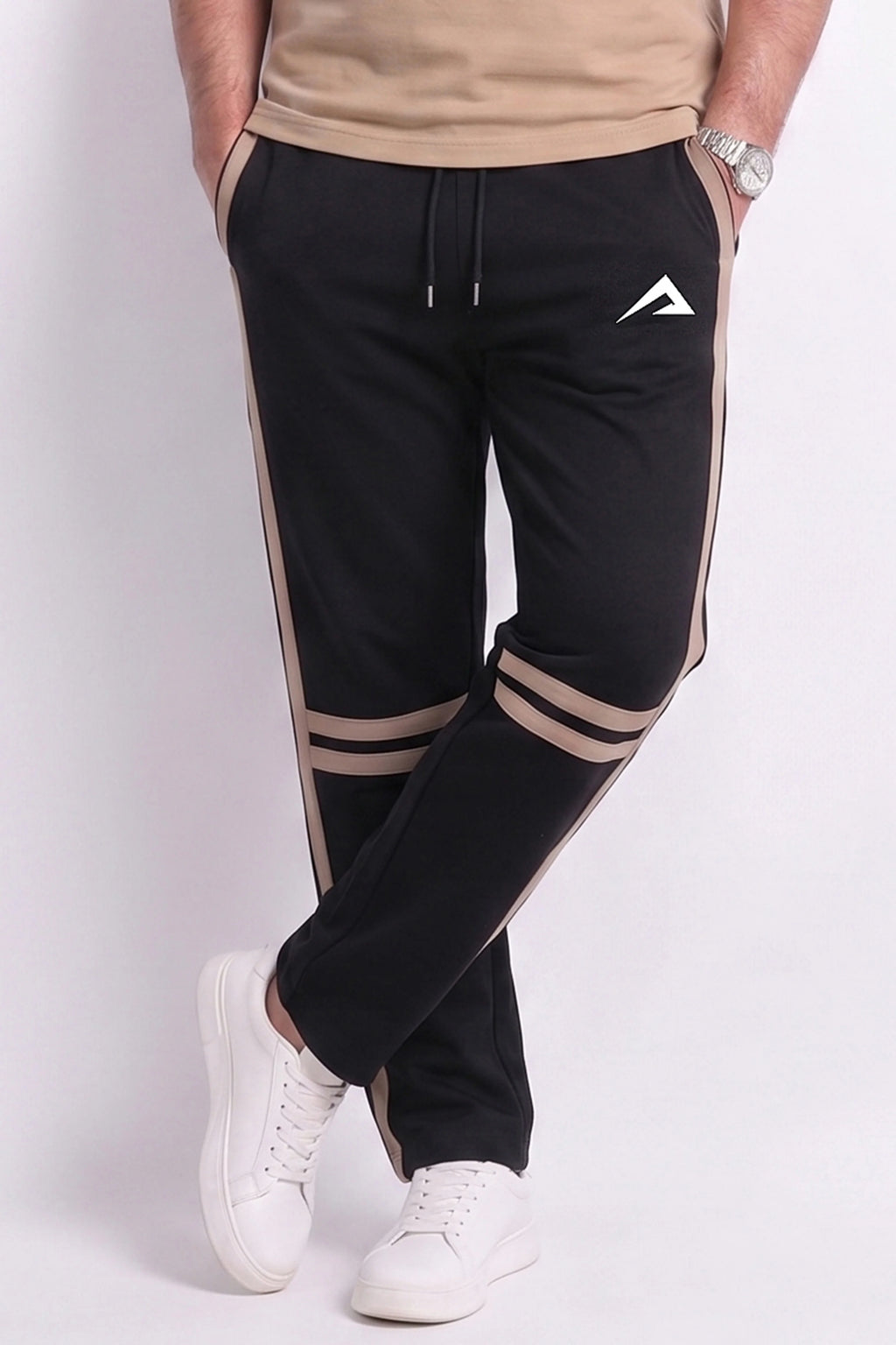 Premium Beige Polo Tracksuit