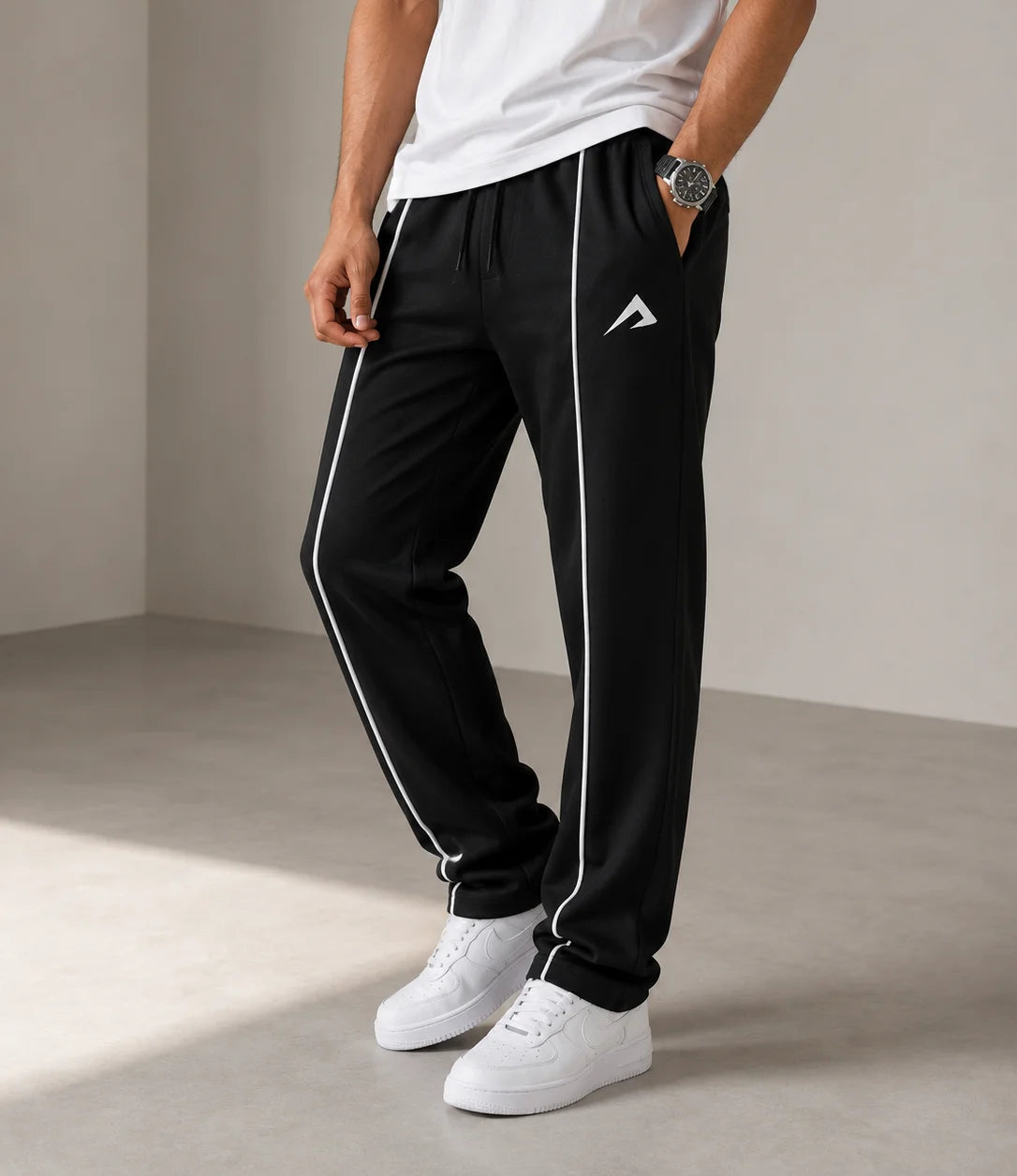 Men’s Black Athletic Trouser